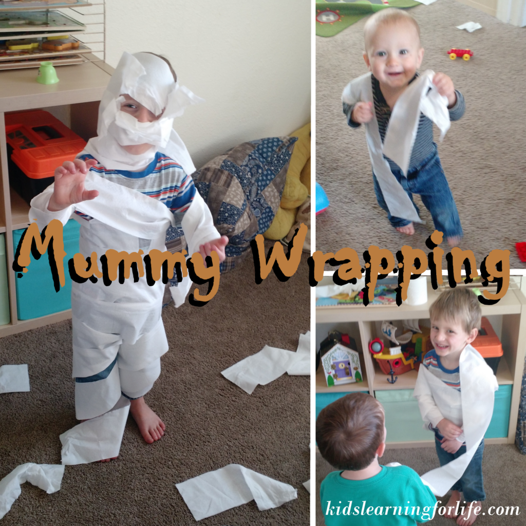 Halloween Activity- Mummy Wrapping